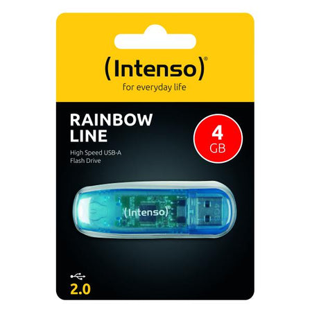 INTENSO PEN DISK RAINBOW LINE 4GB BLU USB 2.0