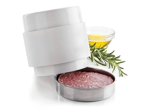 STAMPO AMBURGER IN PLASTICA E BASE INOX COLORI MISTI PRA 533121