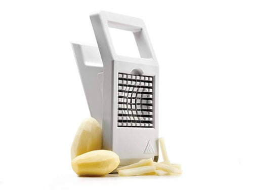 TAGLIA PATATE VERDURE A BASTONCINO IN PLASTICA LAMA INOX PRA 533126