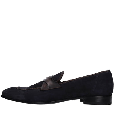 LIDFORT Scarpe basse Blu da uomo