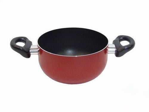 CASSERUOLA 2 MANICI CM 22 IN ALLUMINIO ANTIADERENTE PRA 475550