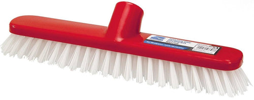 SPAZZOLONE IN PLASTICA CM 28 X 8 NO MANICO SETOLE PVC * 12 PEZZI * DF 8042310