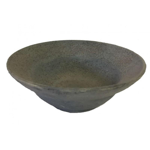 MINI VASO IN TERRACOTTA VERDE DIAM cm 15 X h 6 Bx base 6,5 CA 13