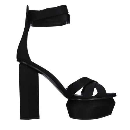Balmain Sandali Nero da donna
