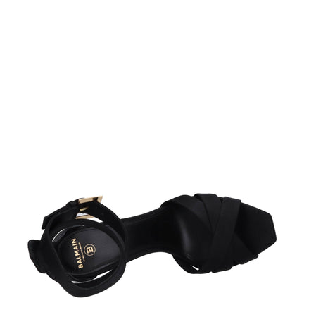 Balmain Sandali Nero da donna