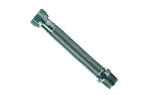 FLESSIBILE ESTENSIBILE 3/4 ACQUA IN ACCIAIO INOX mm.200/400 FEM/MAS FER 241649