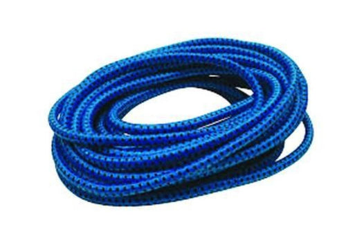 CORDA ELASTICA MM.8 MT.20 BLU CON INSERTI NERI FER 344739