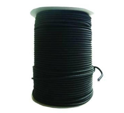 CORDA ELASTICA NERA 200 MT ø 3 mm FER 344746