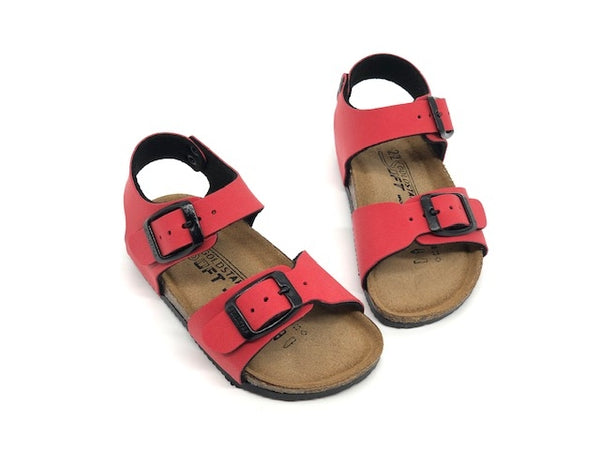 GOLDSTAR Sandalo bambino Naturtex Rosso