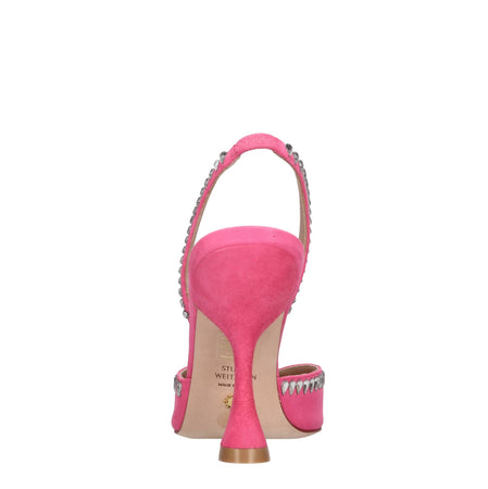 Stuart Weitzman Scarpe con Tacco Fucsia da donna