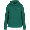 Guess felpa verde cappuccio mini logo W4YQ04KC811G8ET