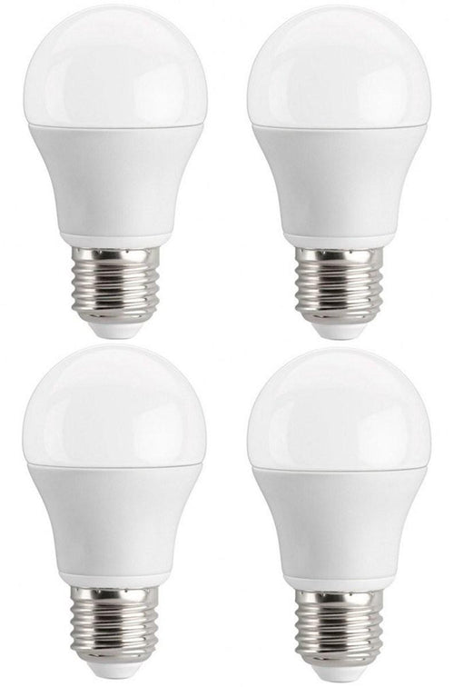 4 LAMPADINE A LED ATTACCO E 27 CONSUMO 10 W 6000 k LUCE FREDDA LAMPADINA