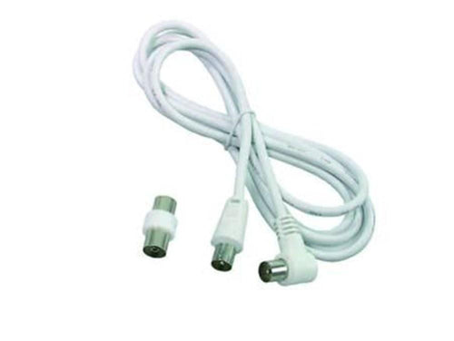 CAVO ANTENNA TV PROLUNGA MT 2 COLORE BIANCO SPINOTTO MASCHIO / FEMMINA FER 66419