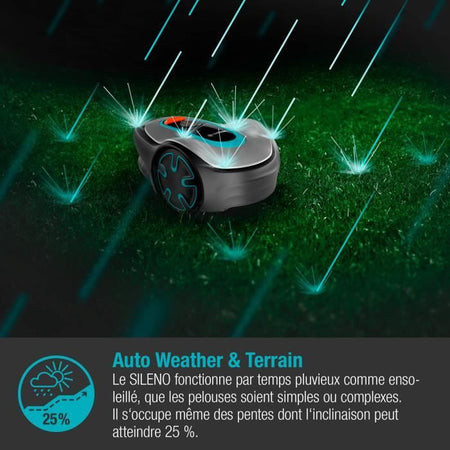 Robot cortacésped GARDENA SILENO minimo 500m