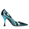 3JUIN Scarpe con Tacco Verde da donna