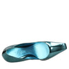3JUIN Scarpe con Tacco Verde da donna