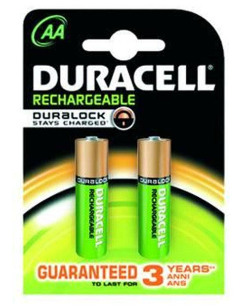 BATTERIA BATTERIE STILO RICARICABILI-2PZ - 1,2 V 1300 mAh DURACELL FERR 251761
