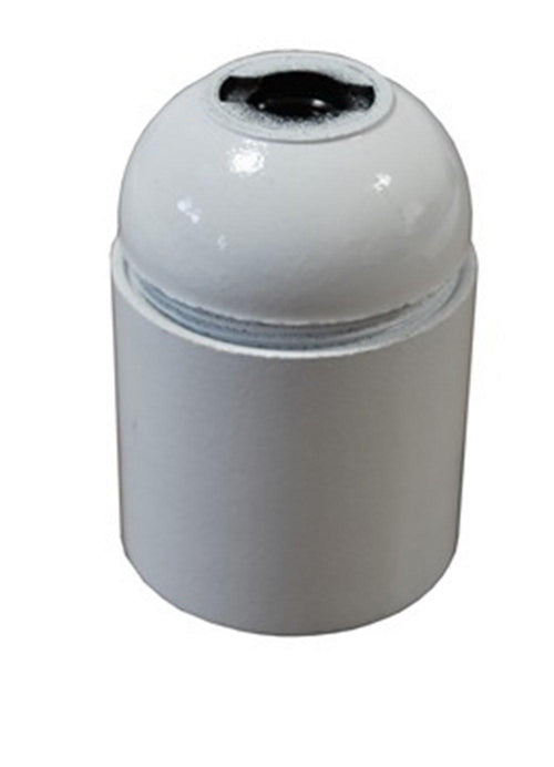 PORTALAMPADA E 27 COLORE BIANCO 1 PEZZO IN BAKELITE ATTACCO GRANDE FE 88909