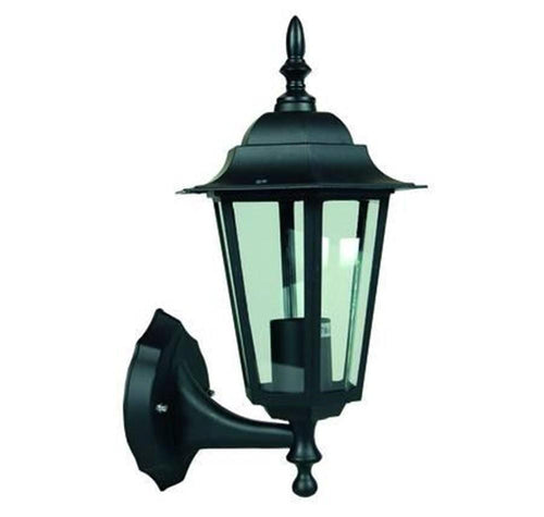 LANTERNA LAMPADA BERLINO IN ALLUMINIO NERA BRACCIO INFERIORE MM 215 FERR 102476
