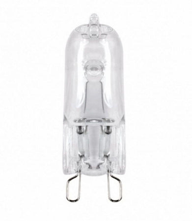 LAMPADINA BISPINA PASSO 33 W EX 40 W HAL G9 LUCE CALDA LAMPADA ALOGENA