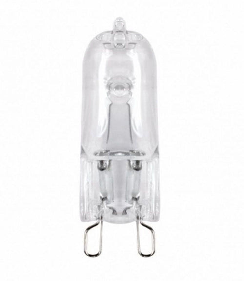 LAMPADINA BISPINA PASSO 33 W EX 40 W HAL G9 LUCE CALDA LAMPADA ALOGENA