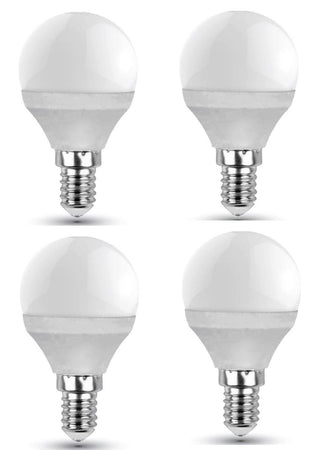 4 LAMPADINE CONSUMO 3 W A LED ATTACCO E 14 3000 k LUCE CALDA LAMPADINA