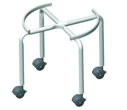 PIEDISTALLO ø CM 32 CON RUOTE PER FUSTO OLIO LT 30 FER 311854
