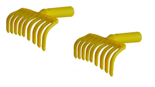 RASTRELLO RACCOLTA OLIVE MANINA 9 DENTI CM 14 X 20 PEZZZI 2 FER 98229
