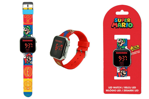 Super Mario Orologio Led