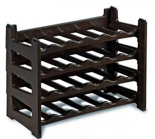 1 Cantinetta in plastica portabottiglie da 6 posti IMPILABILE BOTTIGLIE FE 92975