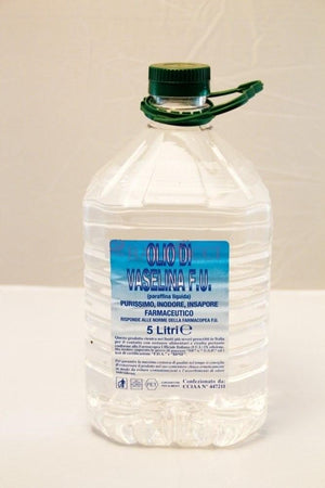OLIO DI VASELINA FARMACEUTICO 'F.U.' 5 LITRI USO ENOLOGICO E ALTRO FERR 269223