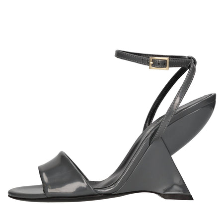 Semicouture Scarpe con Tacco Grigio da donna