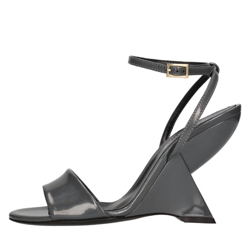 Semicouture Scarpe con Tacco Grigio da donna