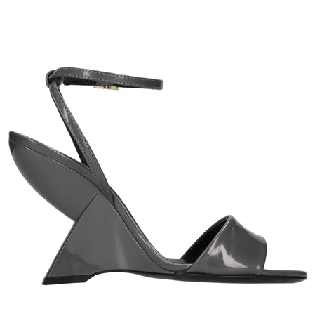 Semicouture Scarpe con Tacco Grigio da donna