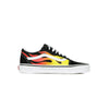 VANS Scarpa Bassa Uomo Old Skool (flame) Black/black/true White da uomo