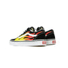 VANS Scarpa Bassa Uomo Old Skool (flame) Black/black/true White da uomo