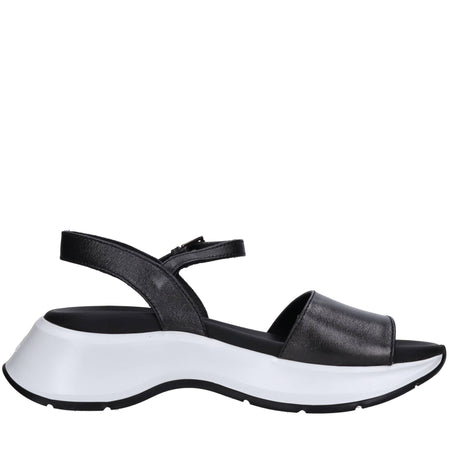 Hogan Sandali Nero da donna