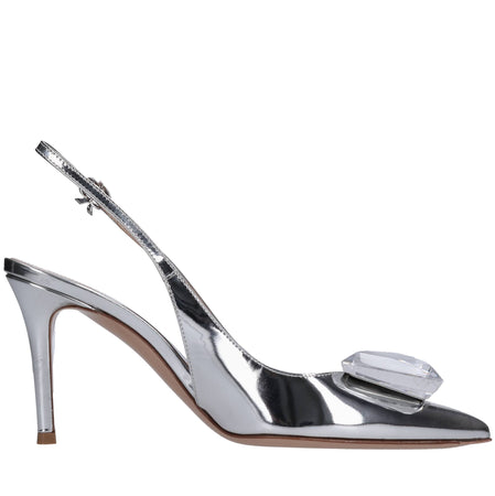 Gianvito Rossi Scarpe con Tacco Argento da donna