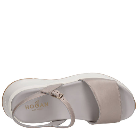Hogan Sandali Beige da donna