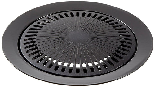 BISTECCHIERA CM 32 GRIL CON ACQUA PER FORNELLO A GAS NO FUMO BARBECUE CAMPEGGIO