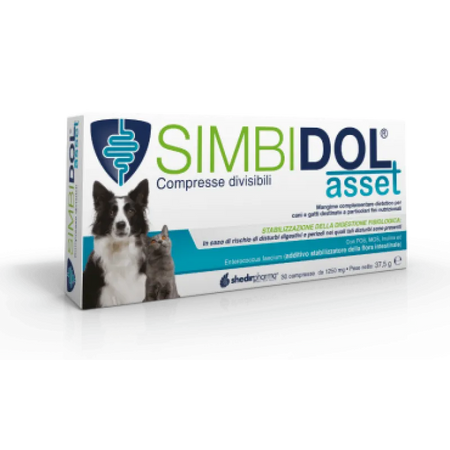 Simibidol Asset 30 compresse digestione cani gatti