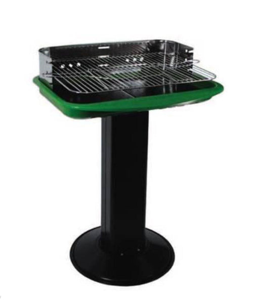 BARBECUE A CARBONE CM 57 x 35 BRACE BBQ CAMPEGGIO GAMBA CENTRALE FER 157063