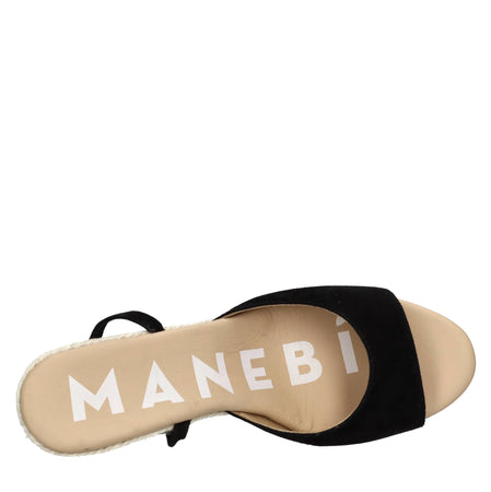 MANEBI' Scarpe con Tacco Nero da donna