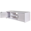 Mobile TV in Legno mdf Bianco Moderno con Ante e Scomparti Porta tv Salotto