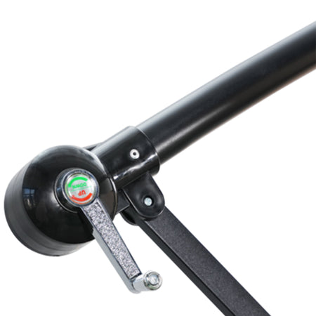 Ombrellone da Giardino Palo Decentrato 3x2 metri con Copertura in Poliestere Ecru