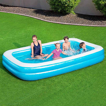Piscina Gonfiabile Fuori Terra BestWay 305x183H46 cm Giardino Bambini 850 LT