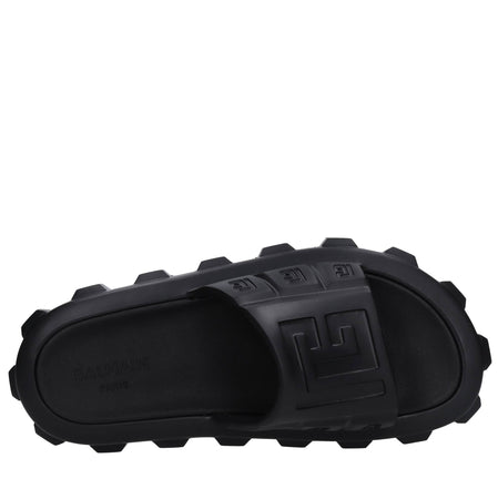 Balmain Sandali Nero da uomo