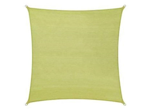 TENDA PARASOLE A VELA MT 5 X 5 BEIGE PANNELLO TELO POLIESTERE 180gr/Mq FE 296526