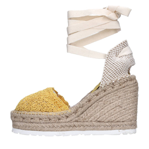 Fabi Scarpe con Tacco Giallo da donna