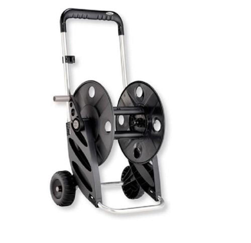 CLABER 8977 AVVOLGITUBO SILVER ALL IN ALLUMINIO CARRELLO CAPACITA MAX 60 METRI